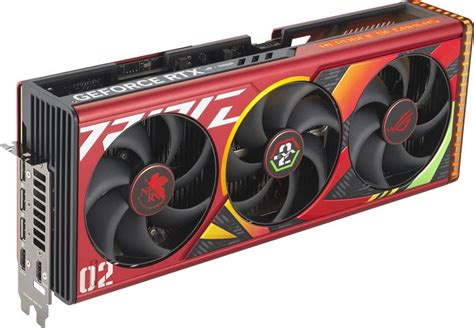 Видеокарта ASUS ROG Strix GeForce RTX 4090 24GB OC EVA-02 Edition ROG ...