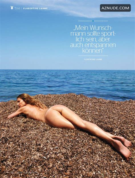 Florentine Lahme Naked From Playboy Germany AZNude