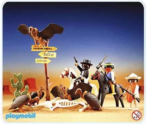 Playmobil 3748 Western Bandits Bandidos Velho Oeste N Trol