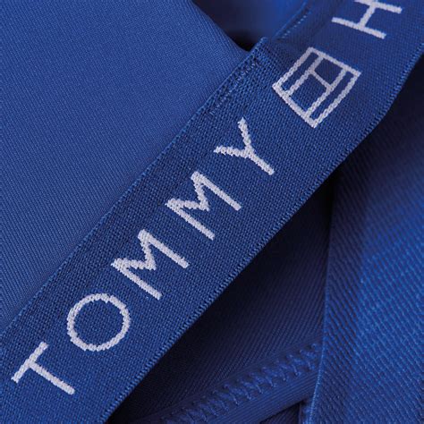 Tommy Hilfiger Side Tie Cheeky Kadın Mavi Bikini Altı KADIN Mayo Bikini SuperStep