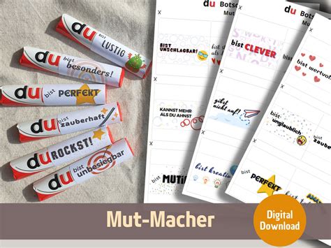 Download DU BIST Botschaften als MUT Macher für Kinder, 27 Banderolen ...
