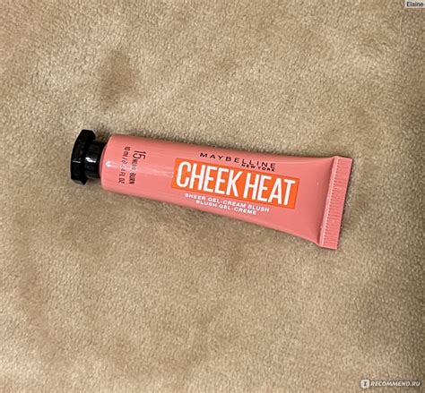 Румяна MAYBELLINE Cheek heat gel blush - «500 рублей за что??? Оттенок ...