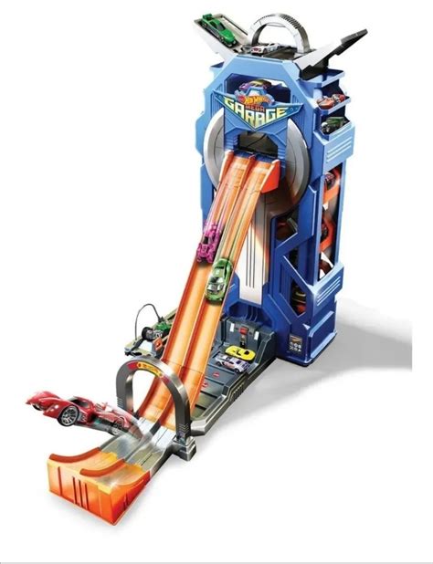 Hot Wheels City Mega Garage Giratorio Pistas Mattel Juguete Mercado Libre