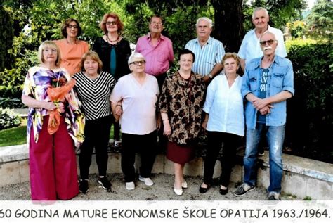 Bivši učenici Ekonomske škole Opatija proslavili 60 godišnjicu mature Novi list