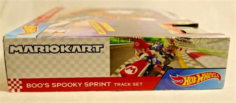 Hot Wheels Gnm Mario Kart Boo S Spooky Sprint Track Set For Sale Online Ebay