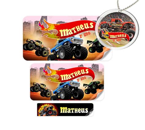 Etiqueta Escolar Hot Wheels Em Vinil Personalizada Elo
