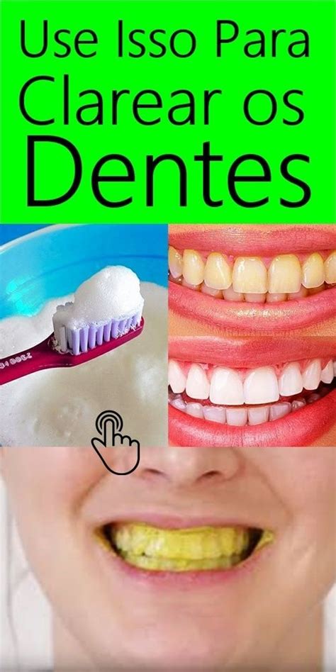 Receita Caseira Para Clarear Os Dentes Amarelados Clarear Dentes