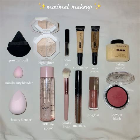 Minimal Makeup Products In 2024 Makeup Routine Minimalist Makeup