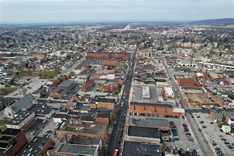 Downtown Hanover Pennsylvania 03 Aerial View Of Downtow Flickr