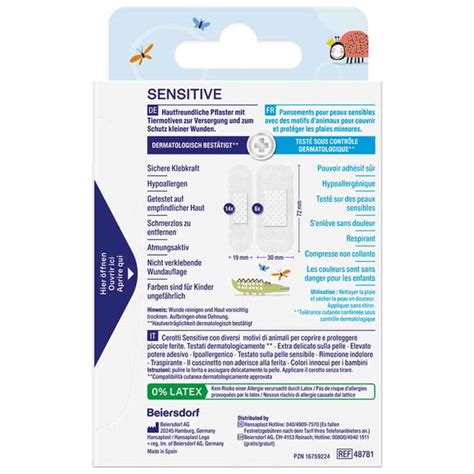 Hansaplast Sensitive Kinder Pflasterstrips St Bei Aponeo Kaufen