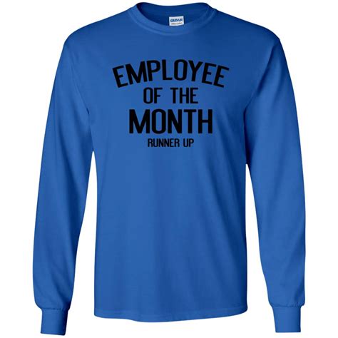 Employee Of The Month Shirt 10 Off Favormerch