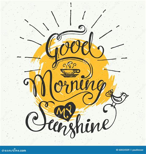 Good morning sunshine clipart