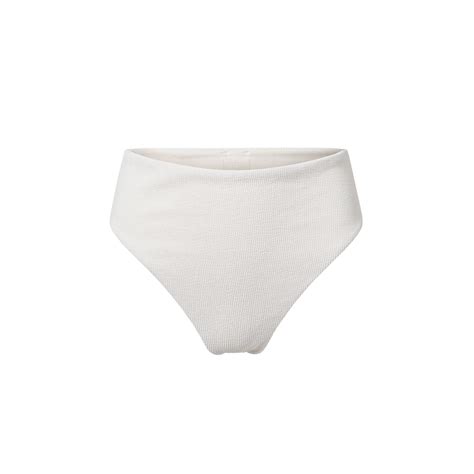 Aqva Swimwear Neutrals Nude Jondal Bikini Bottom In White Lyst