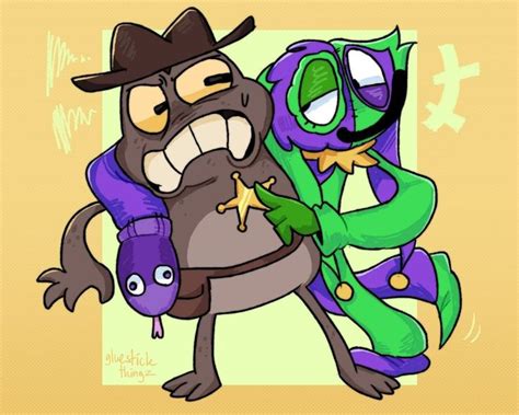 Bittergiggle Sheriff Toadster Garten Of Banban Garten Fan Art