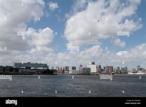 Look At The Maashaven In Rotterdam Netherlands Stock Photo Alamy