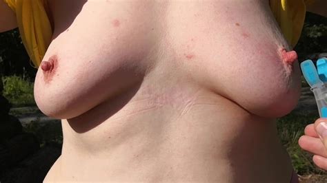 Clamps An Slapping Tits In Public Place Nude Pics Xhamster