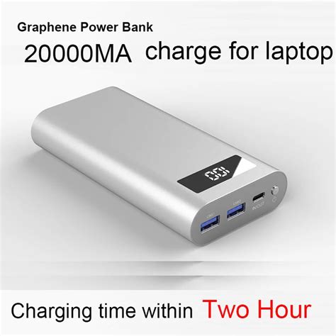 RIY Graphene аккумулятор портативный блок питания для ноутбука 20000 ...
