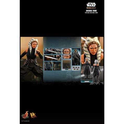 READY STOCK HOT TOYS DX STAR WARS THE MANDALORIAN AHSOKA TANO TH SCALE COLLECTIBLE