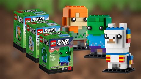 New Lego Minecraft Brickheadz Revealed Including Th The Brick Post