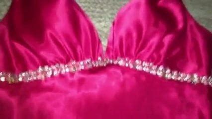 Hot Pink Satin Prom Dress Xhamster