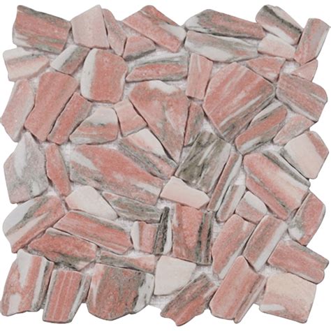 River Stone Rose 12 X 12 Owsi Old World Stone Imports Flooring And