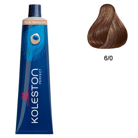 Wella Coloração Koleston Perfect 6 0 60Ml Tintas Coloração E