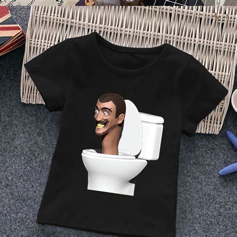 Skibidi Toilet Child Game Toilet Man T Shirt Skibidi Toilet Plush