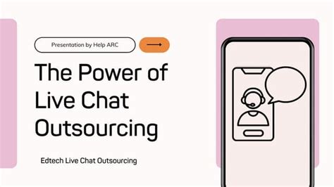 Revolutionizing Edtech Support The Power Of Live Chat Outsourcing Pptx