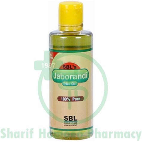 Sbl Jaborandi Hair Oil Sharif Homeo Pharmacy