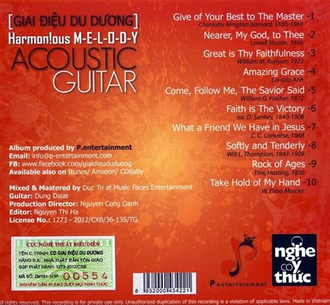 Acoustic Guitar - Giai Điệu Du Dương - Tải Nhạc Lossless