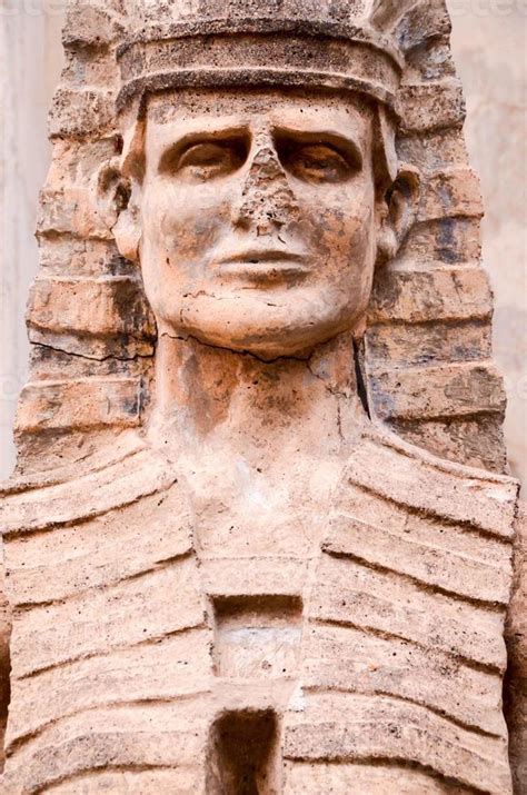 Sphinx Of The Old Masonry Temple In Tenerife 8445863 Stock Photo At