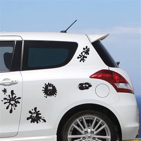 Sticker Voiture Lots De T Ches Stickers Chambre Ado Gar On Ambiance