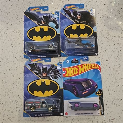 Mattel Toys Pc Batman Hot Wheels Special Edition Poshmark