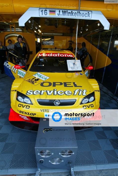 The Car Of Joachim Winkelhock Ger Opc Euroteam Opel Astra V Coup