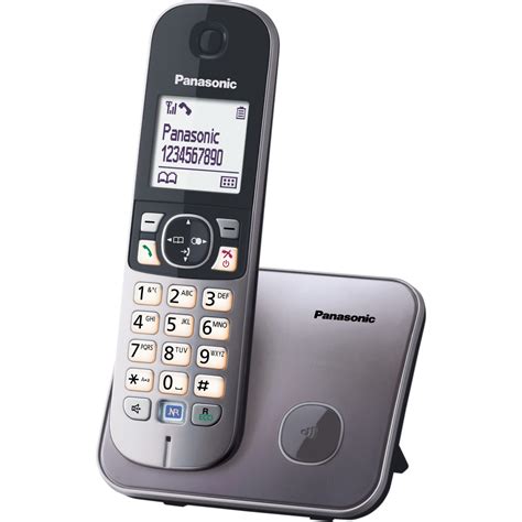 Panasonic KX-TG6811 digitální DECT telefon (redukce šumu, záložní ...