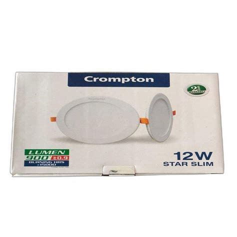 Polycab Ceiling Mounted W Crompton Star Slim Concealed Light For