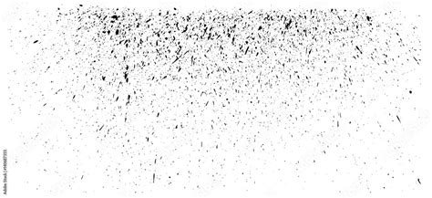 small particles falling spray effect scatter falling black drops