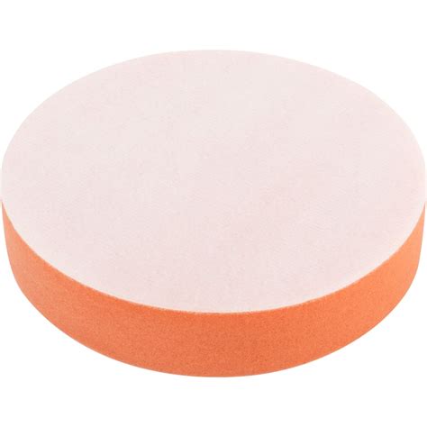 Круг полировальный поролоновый (липучка), мягкий поролон 150х30 мм КУРС ...