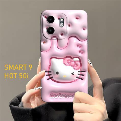 Liquid Case Silicon For Infinix Smart 9 Hot 50i Case Hp For Infinix