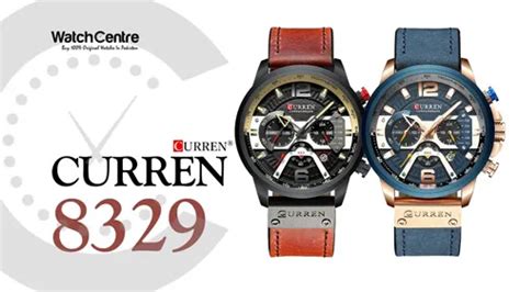 Curren 8329 Series Men's Chronograph Sports Watches Review