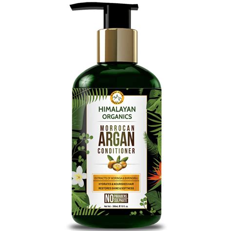 Buy Himalayan Organics Moroccan Argan Oil Conditioner Hydrating Hair