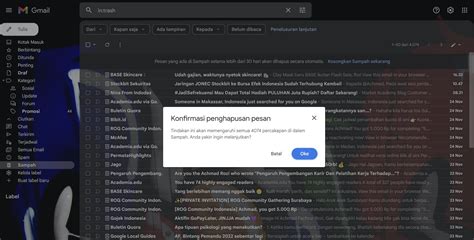 4 Cara Hapus Semua Pesan Gmail - Pondokgue