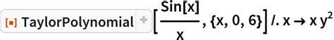 TaylorPolynomial | Wolfram Function Repository