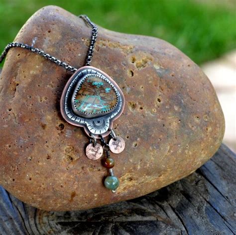 Desert Talisman Necklace With Royston Turquoise