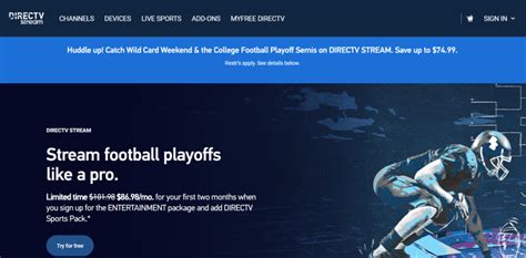 DIRECTV Stream Free Trial (2026) – 5 Days Full Access