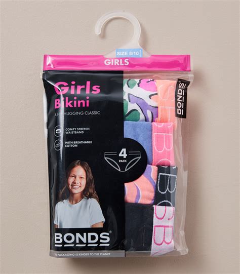 Pack Bonds Girls Bikini Briefs Target Australia