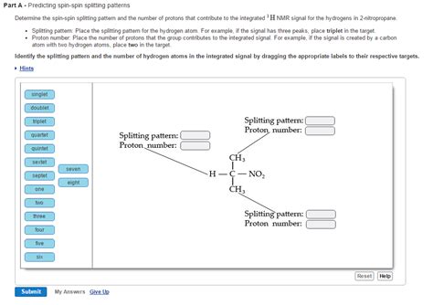 Solved Predicting Spin Spin Splitting Patterns Determine The