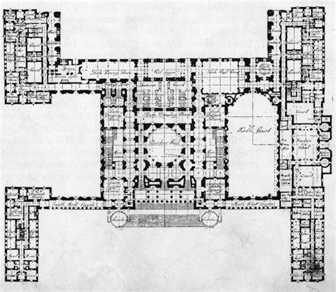 Viceroys House And Viceroys Court New Delhi Plan Riba Pix