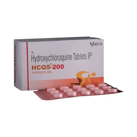 Hcqs Tablet Hydroxychloroquine Sulphate Tablats Ip Intas