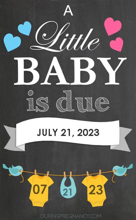 Your Due Date July 21 2023 During Pregnancy